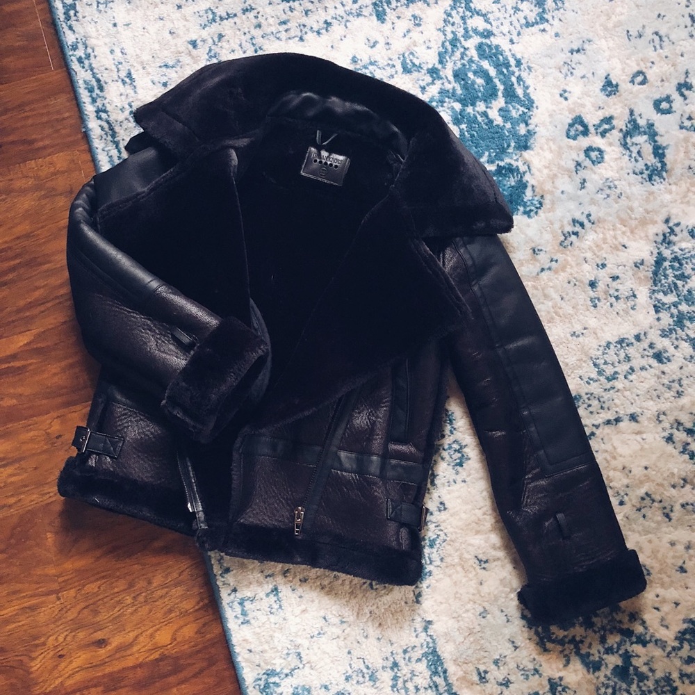 [BlankNYC] Over-Sized Style Vegan Coat // XS